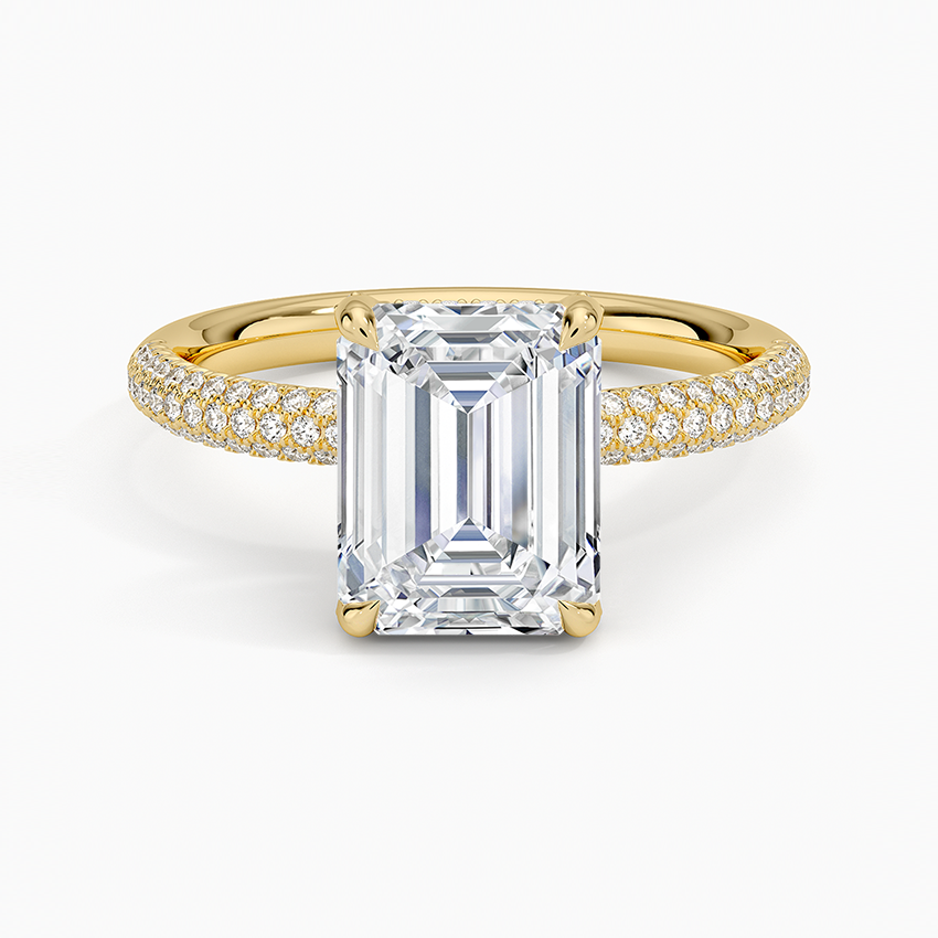 Valencia Diamond Ring (1/3 ct. tw.) - Emerald Cut Center Stone