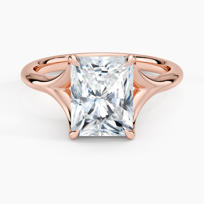 Reverie Solitaire Ring - Radiant Cut Center Stone