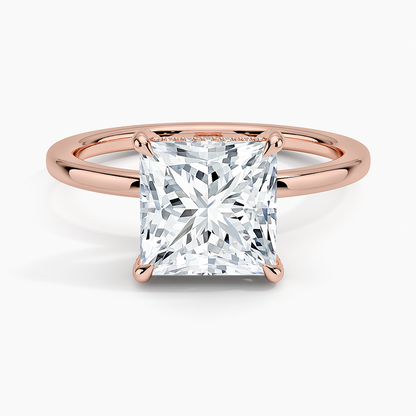 Lumiere 1.5mm Diamond Ring - Princess Cut Center Stone