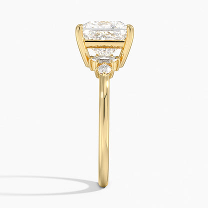 Miroir Diamond Ring - Princess Cut Center Stone