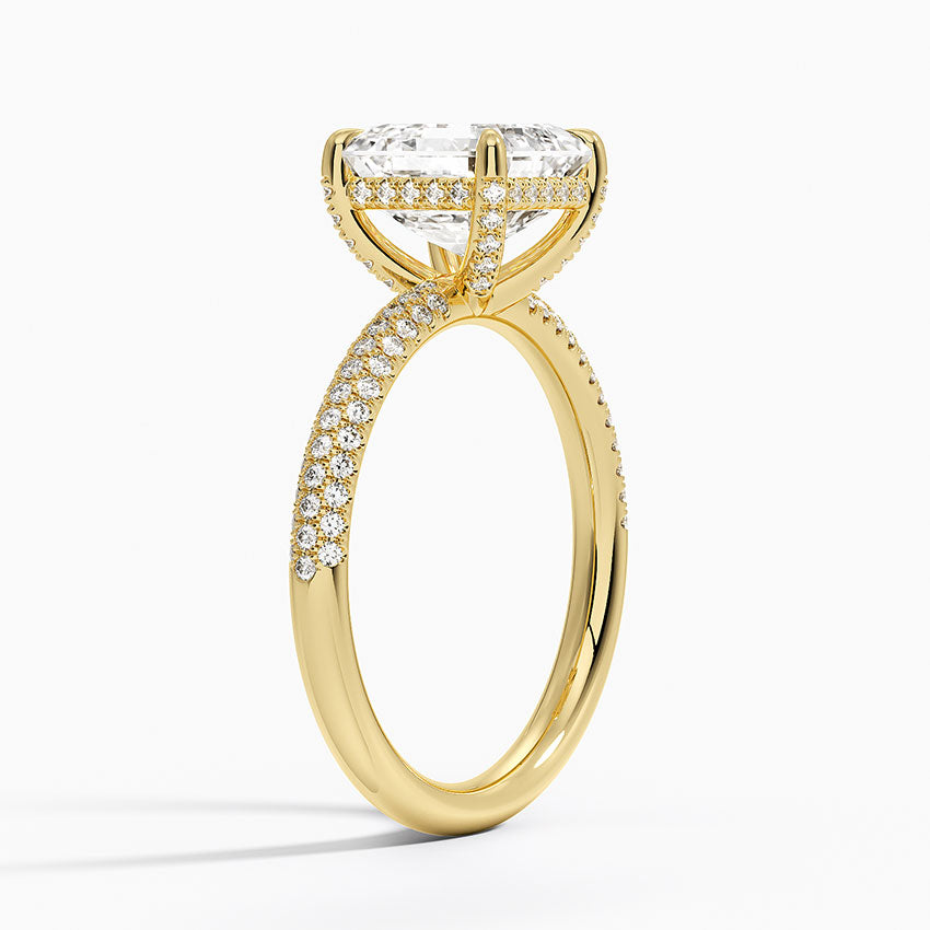 Valencia Diamond Ring (1/3 ct. tw.) - Asscher Cut Center Stone