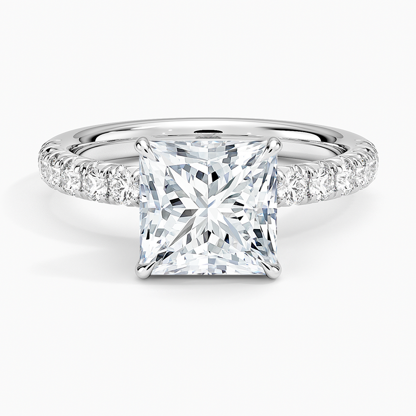 Luxe Amelie Diamond Ring (3/8 ct. tw.) - Princess Cut Center Stone