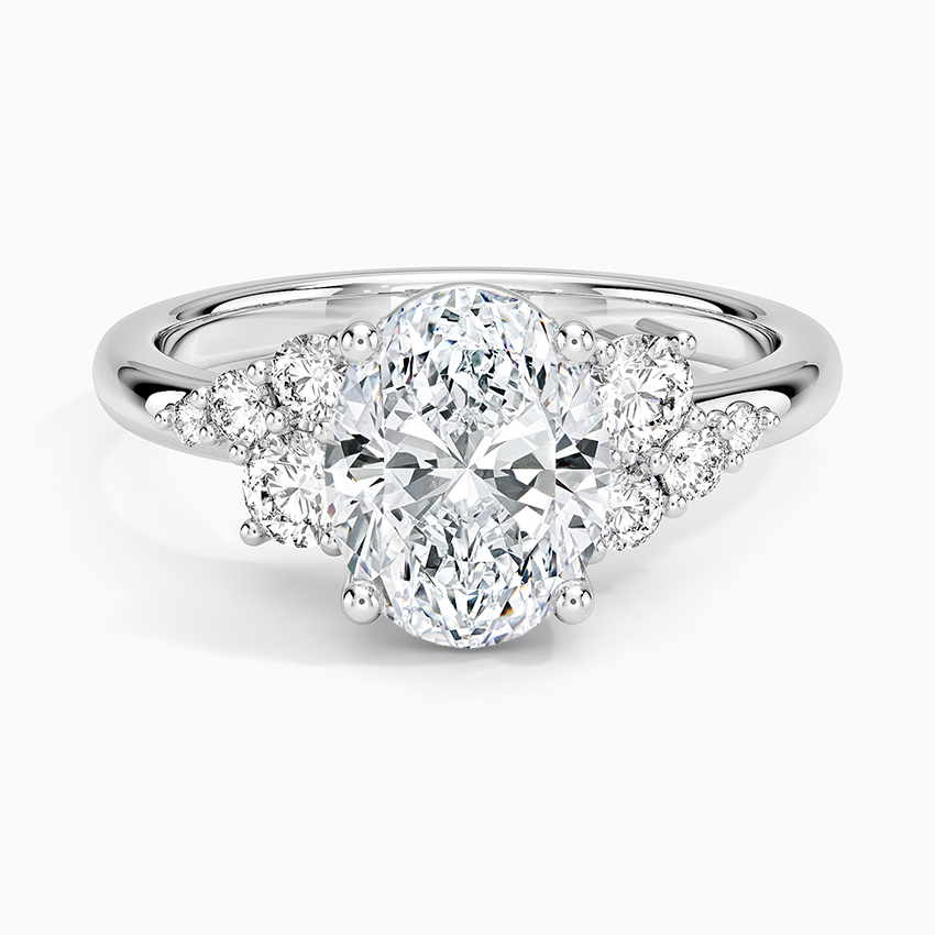 Corinne Diamond Ring (1/3 ct. tw.) - Oval Center Stone