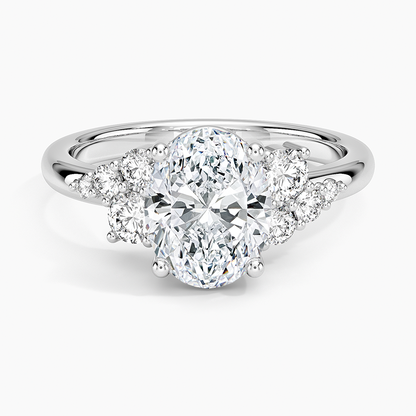 Corinne Diamond Ring (1/3 ct. tw.) - Oval Center Stone