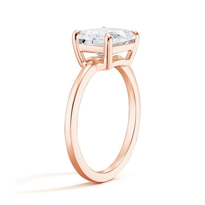 Morgan East-West Solitaire Ring