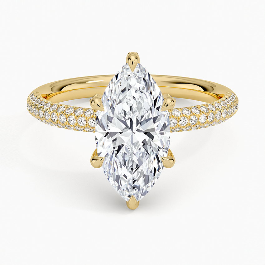 Valencia Diamond Ring (1/3 ct. tw.) - Marquise Center Stone