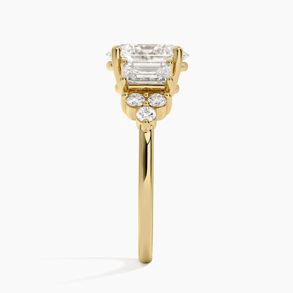 Sabine Cluster Diamond Ring (1 ct. tw.) - Oval Center Stone