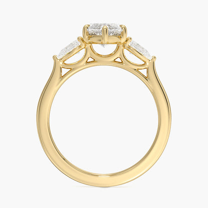 Opera Perfect Fit Diamond Ring - Marquise Center Stone