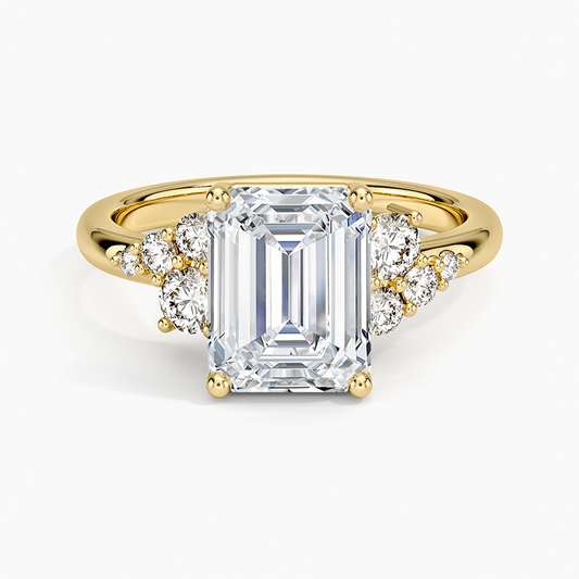 Corinne Diamond Ring (1/3 ct. tw.) - Emerald Cut Center Stone