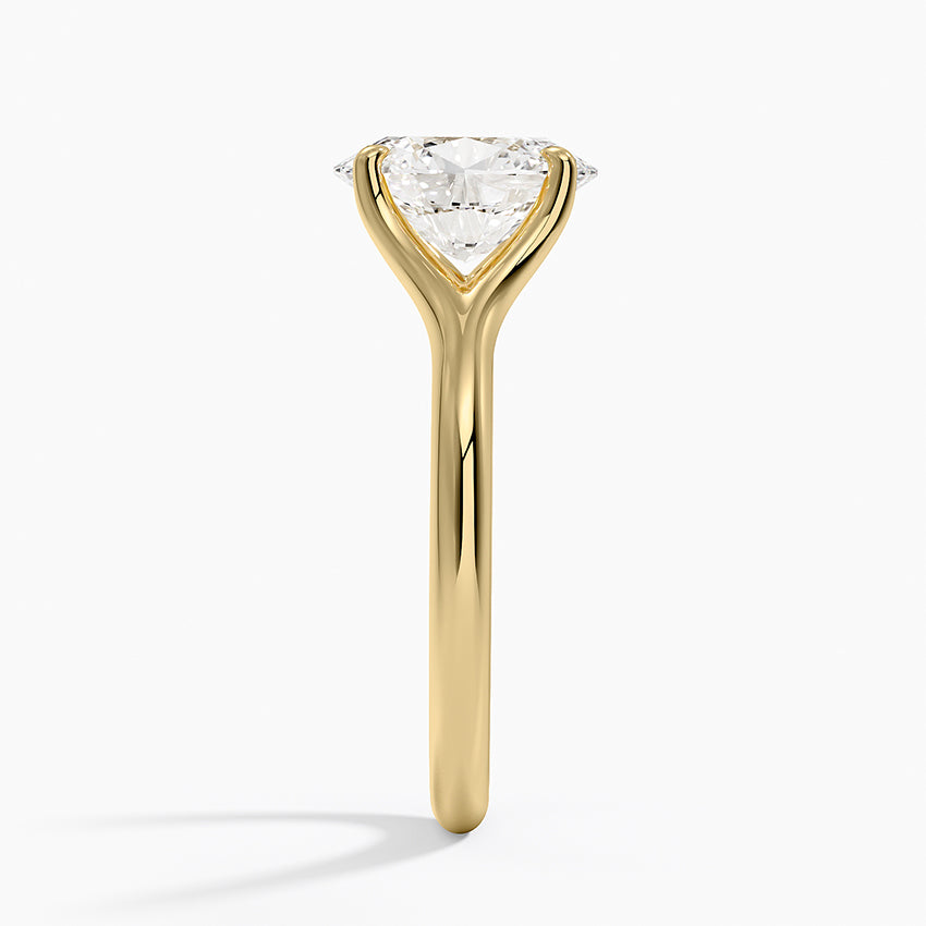 Reverie Solitaire Ring - Oval Center Stone