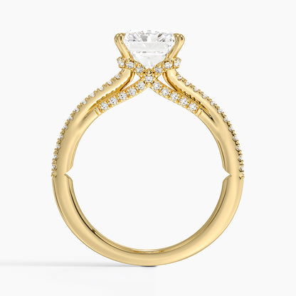 Icon Diamond Ring (1/3 ct. tw.) - Radiant Cut Center Stone