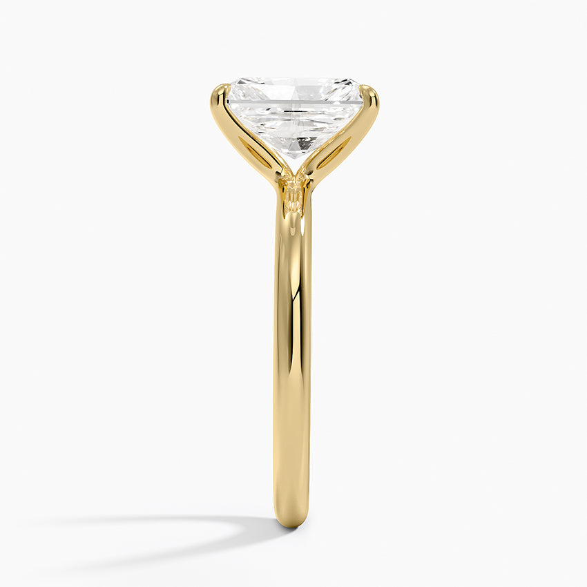 Manon Solitaire Ring - Radiant Cut Center Stone