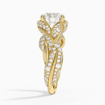 Olivia Diamond Ring (1 ct. tw.) - Round Center Stone