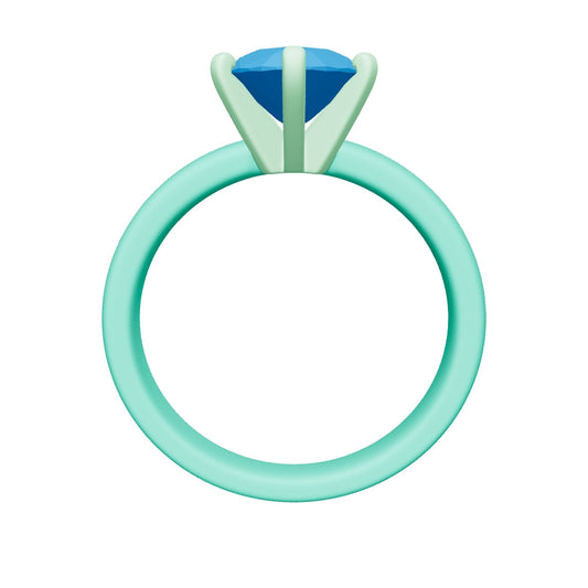 marquise lab grown diamond ring 3D model