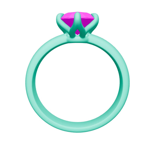marquise lab grown diamond ring 3D model
