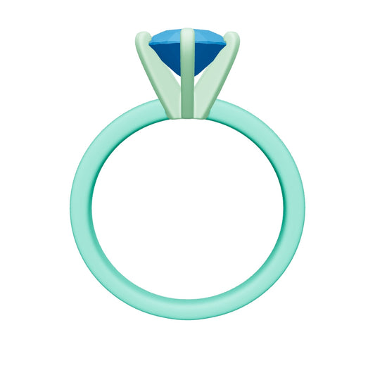 marquise lab grown diamond ring 3D model
