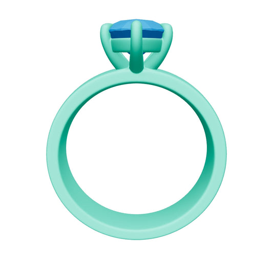 marquise lab grown diamond ring 3D model