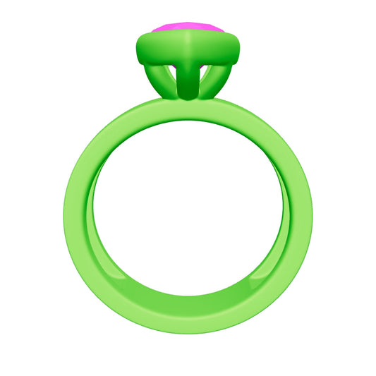 marquise lab grown diamond ring 3D model
