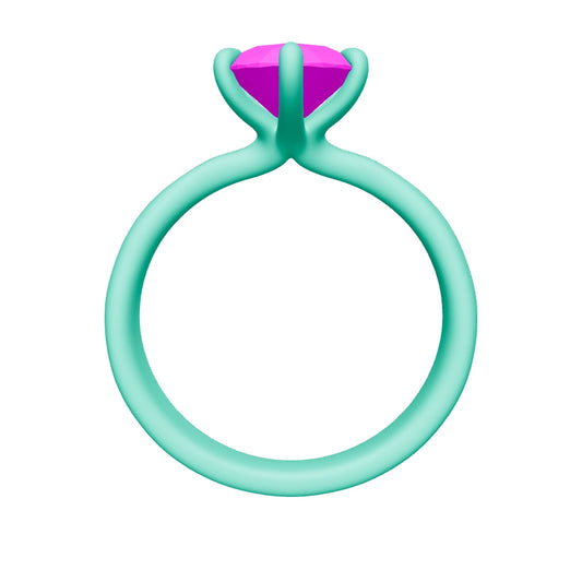 marquise lab grown diamond ring 3D model